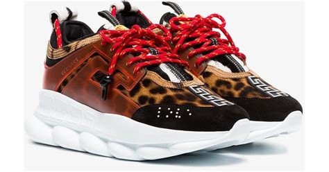 versace chain reaction violet|red cheetah.